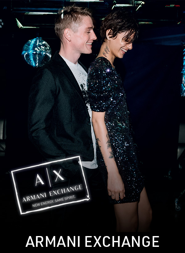 ARMANI EXCHANGE is pleased to invite you to our event PARTY TIME