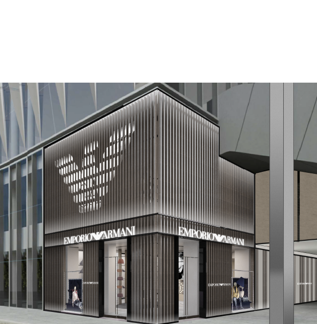 アルマーニの世界観を堪能できる街“銀座” エンポリオ アルマーニ銀座 3.31(木) OPEN
