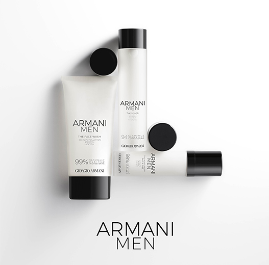 ジョルジオ アルマーニ ビューティメンズスキンケアライン「ARMANI MEN」を発売
