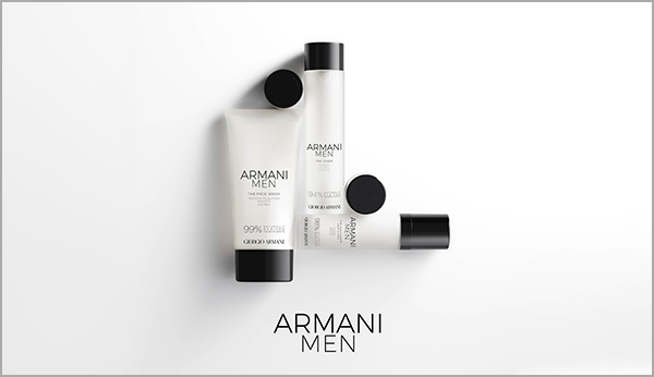 GIORGIO ARMANI Beauty : メンズスキンケアライン「ARMANI MEN」誕生